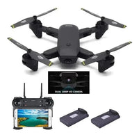 Drone Dm107s Plegable Doble Cámara Wifi