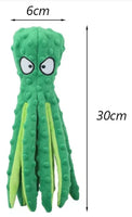 Juguete Pulpo Chirriante Para Mascotas