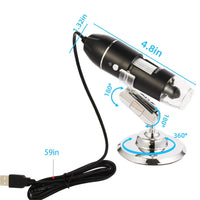 Microscopio Digital 1600x Usb Portatil