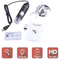 Microscopio Digital 1600x Usb Portatil