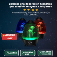 NUEVA LAMPARA MEDUSA EN MOVIMIENTO