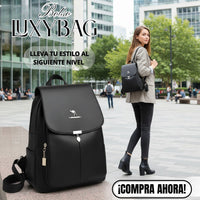 BOLSO CUERO  NEGRO PREMIUM PARA DAMA