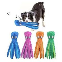 Juguete Pulpo Chirriante Para Mascotas