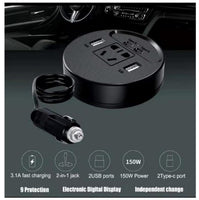 Cargador Adaptador Carro 3USB + TipoC