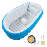 Bañera Inflable Para Bebés, Bomba De Air