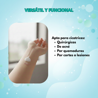 CREMA REPARADORA CICATRICES CON SILICONE