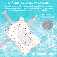 BAÑERA PARA BEBES 5 EN 1  PLEGABLE-COJIN