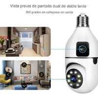 CAMARA BOMBILLO DOBLE LENTE APPV380PRO