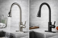 GRIFO PARA COCINA PREMIUM PLATEADO
