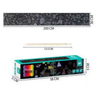 Set Arte 145Pcs metalico y Rollo Poster