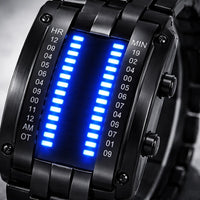 RELOJ BINARIO PREMIUM  MODA PARA HOMBRE